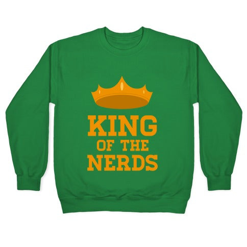 King of the Nerds Crewneck Sweatshirt